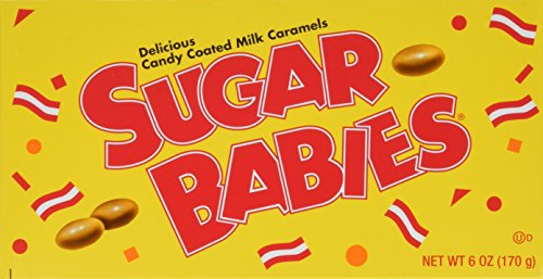 Sugar Babies Pack of 2 - Sugar Babies Milk Caramels Candy(6 Oz) Boxes